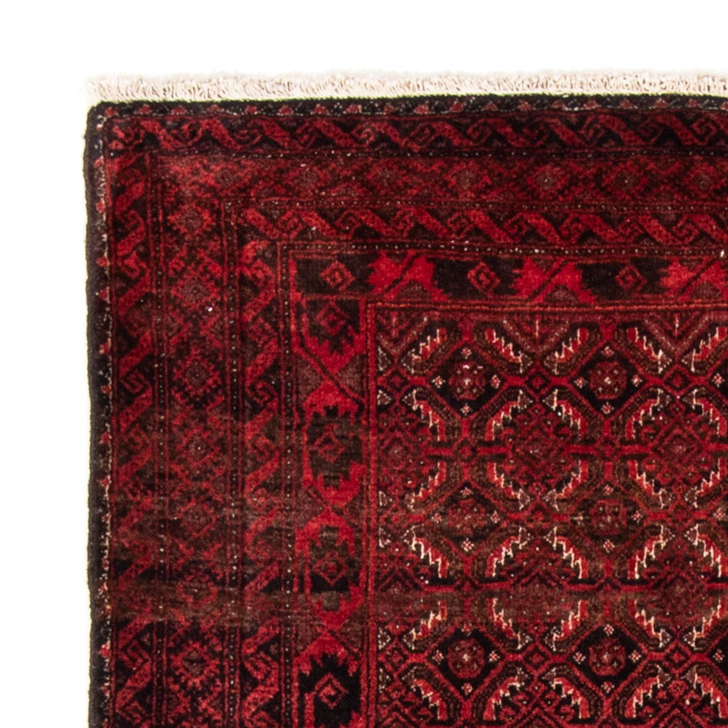 Tapis persan - Nomadic - 198 x 112 cm - rouge