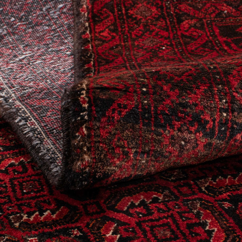 Tapis persan - Nomadic - 198 x 112 cm - rouge
