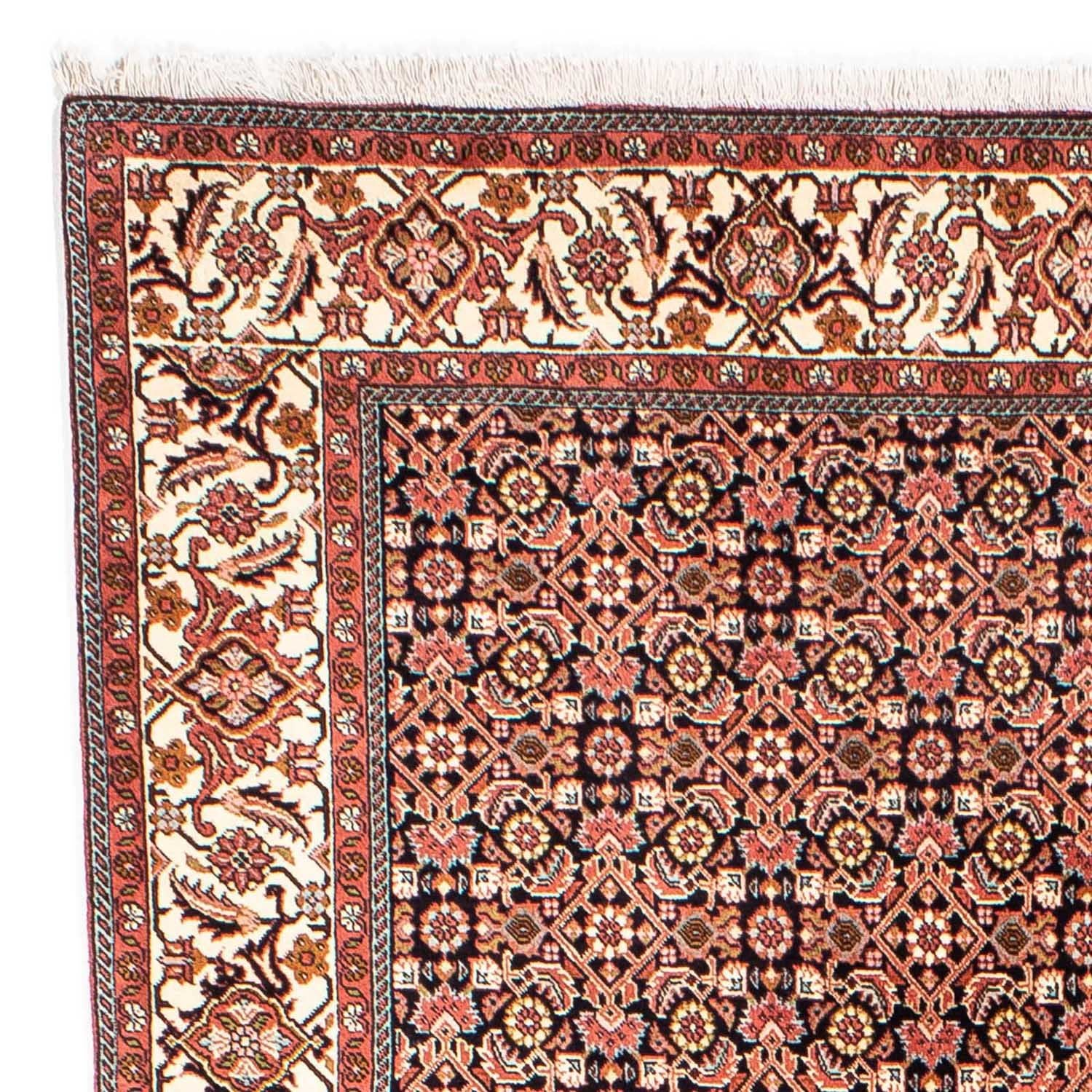 Tapis persan - Bidjar - 235 x 170 cm - rouge clair