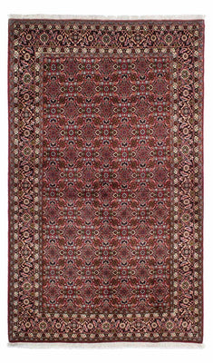 Tapis persan - Bidjar - 231 x 138 cm - bleu foncé