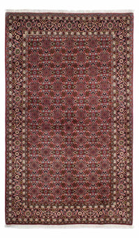 Tapis persan - Bidjar - 231 x 138 cm - bleu foncé