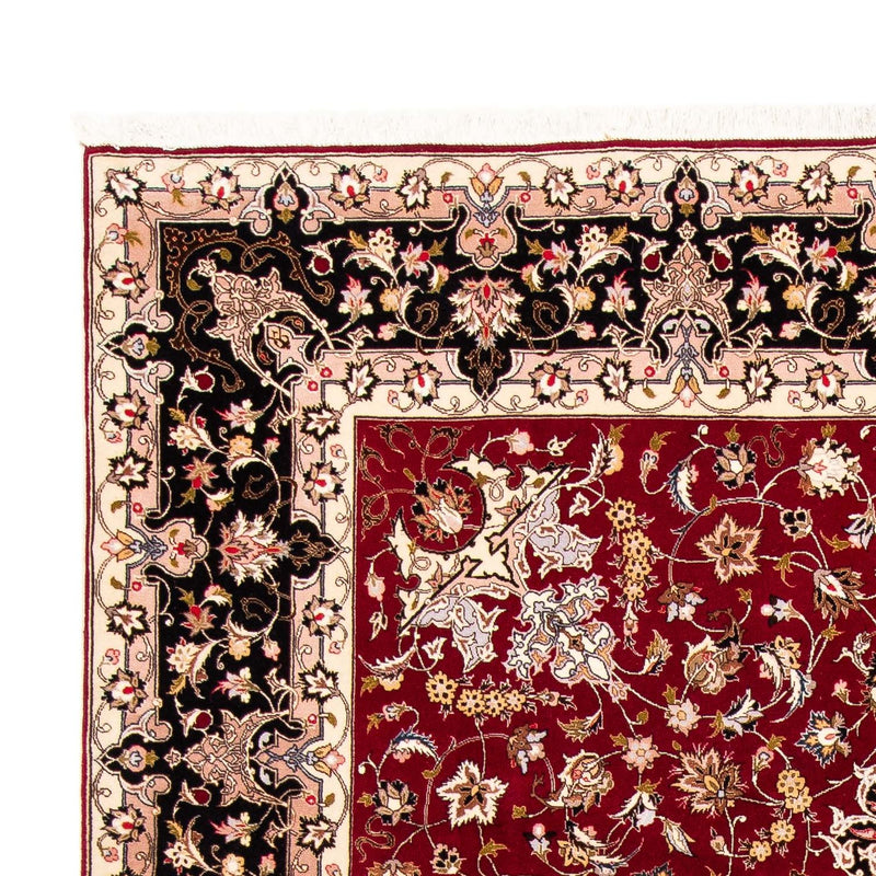 Tapis persan - Tabriz - Royal - 303 x 202 cm - rouge foncé