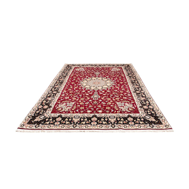 Tapis persan - Tabriz - Royal - 303 x 202 cm - rouge foncé