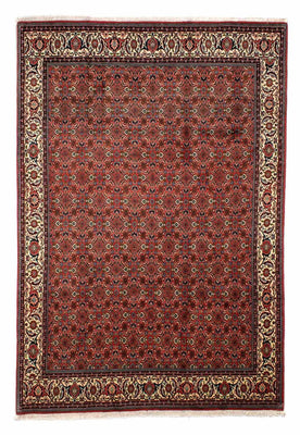 Tapis persan - Bidjar - 290 x 200 cm - rouge foncé