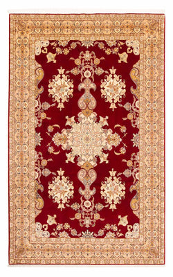 Tapis persan - Tabriz - Royal - 312 x 200 cm - rouge foncé