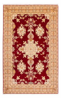 Tapis persan - Tabriz - Royal - 312 x 200 cm - rouge foncé