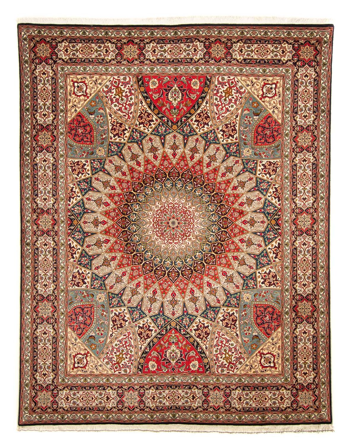 Tapis persan - Tabriz - Royal - 260 x 203 cm - multicolore