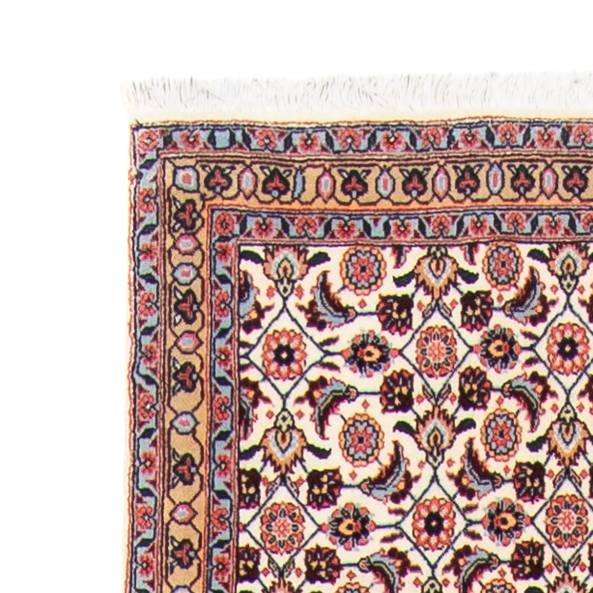 Tapis de couloir Tapis persan - Tabriz - 392 x 73 cm - multicolore