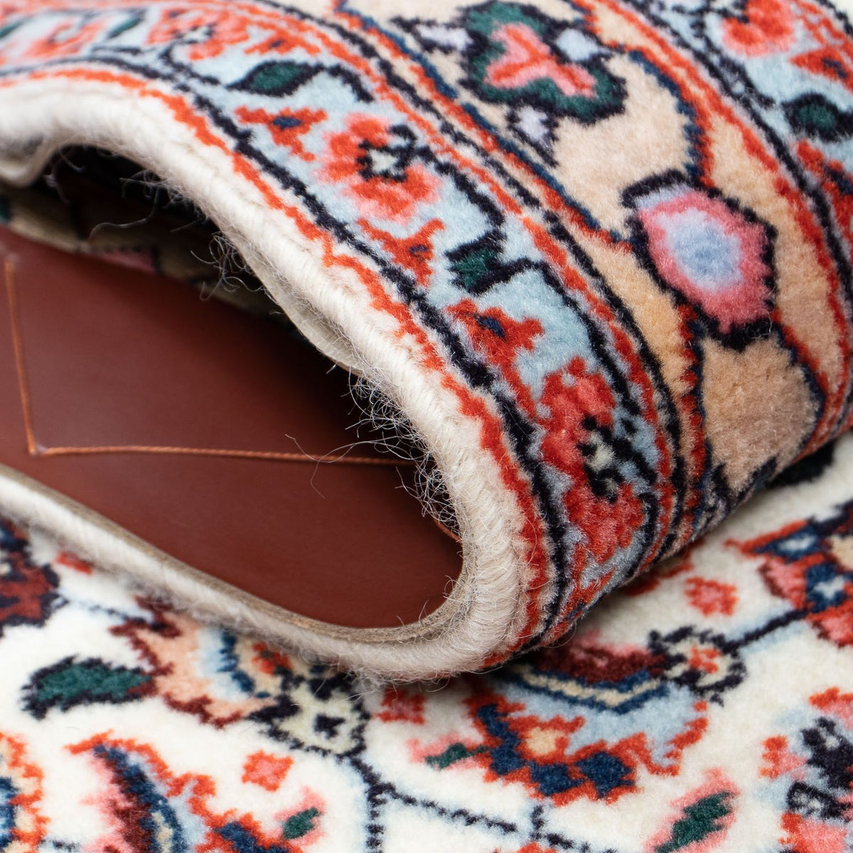 Tapis de couloir Tapis persan - Tabriz - 392 x 73 cm - multicolore