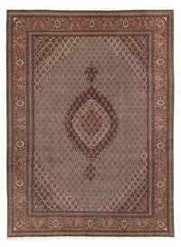 Tapis persan - Tabriz - 341 x 251 cm - marron foncé