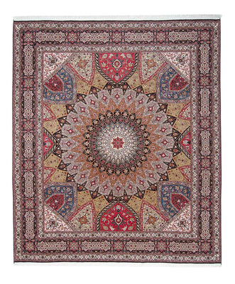 Tapis persan - Tabriz - Royal - 303 x 254 cm - multicolore
