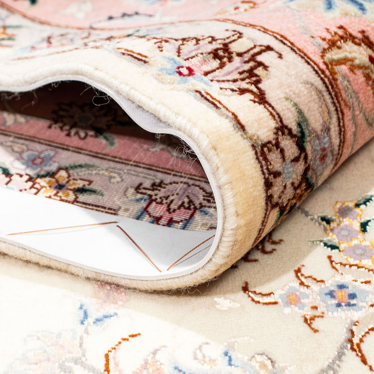 Tapis persan - Tabriz - Royal - 210 x 150 cm - beige