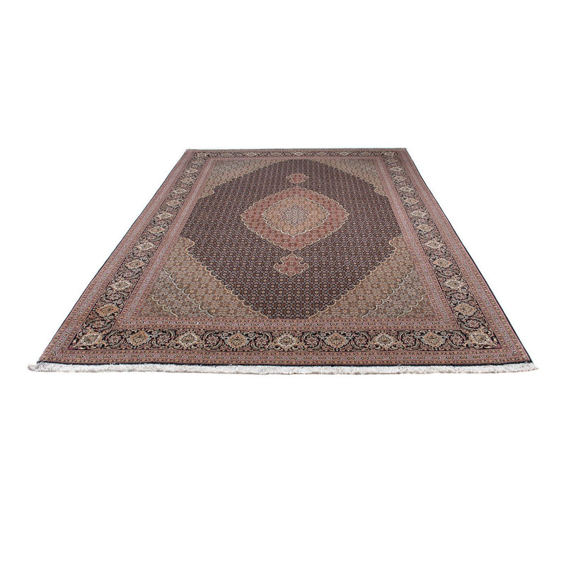 Tapis persan - Tabriz - 294 x 208 cm - marron foncé