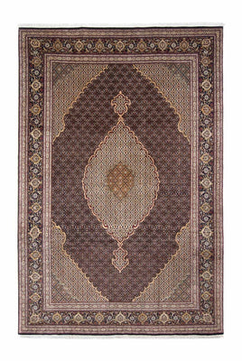 Tapis persan - Tabriz - 300 x 195 cm - marron