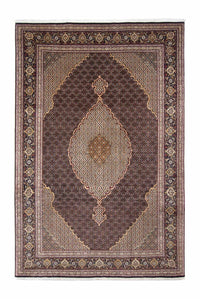 Tapis persan - Tabriz - 300 x 195 cm - marron