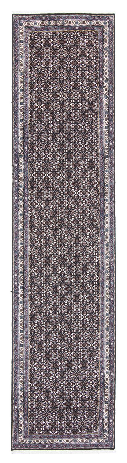 Tapis de couloir Tapis persan - Tabriz - 348 x 71 cm - gris