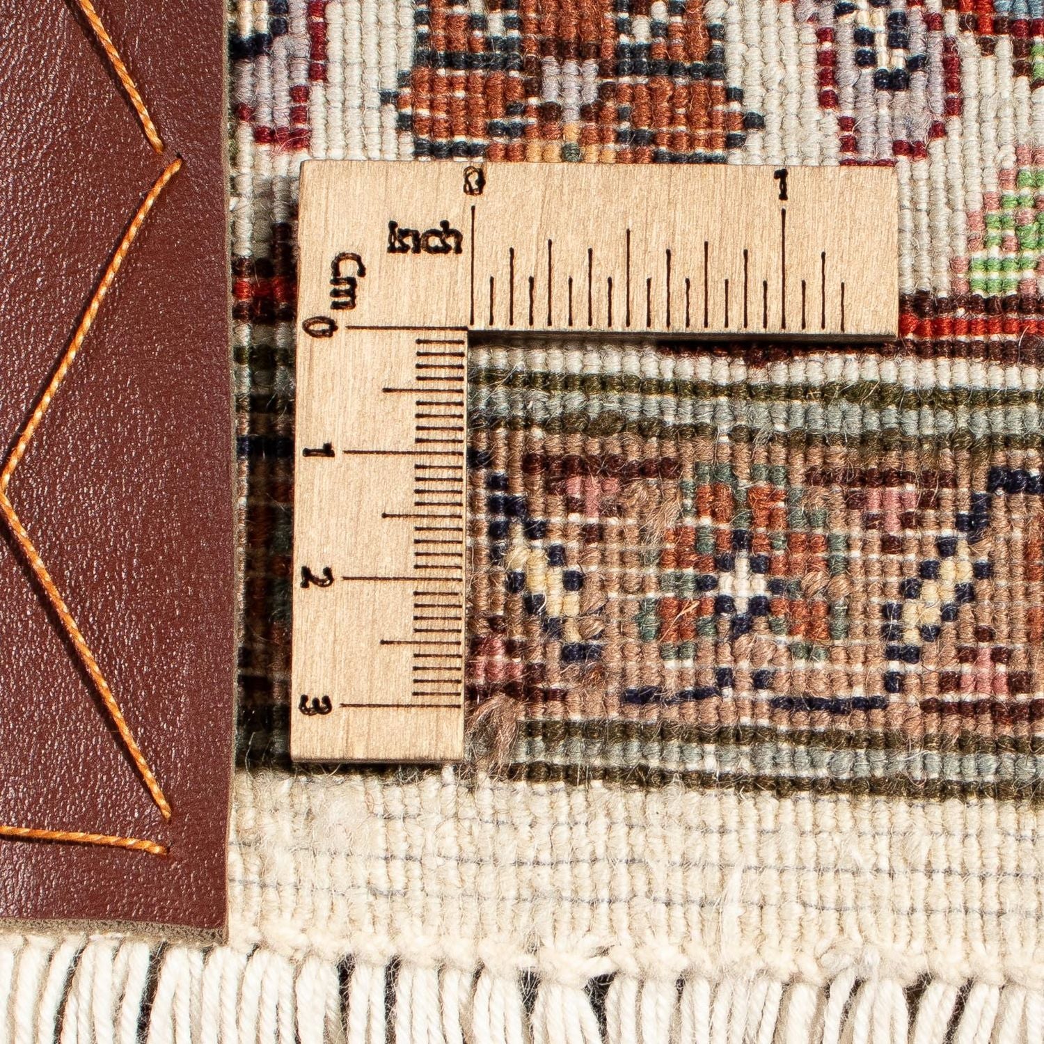 Tapis persan - Tabriz carré  - 215 x 202 cm - marron clair