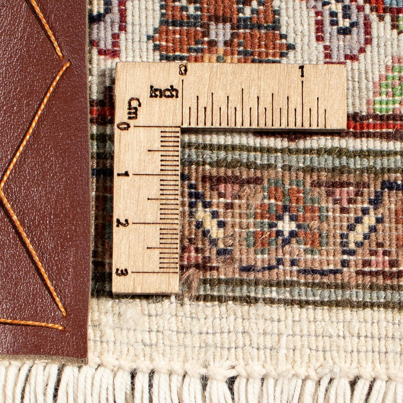 Tapis persan - Tabriz carré  - 215 x 202 cm - marron clair
