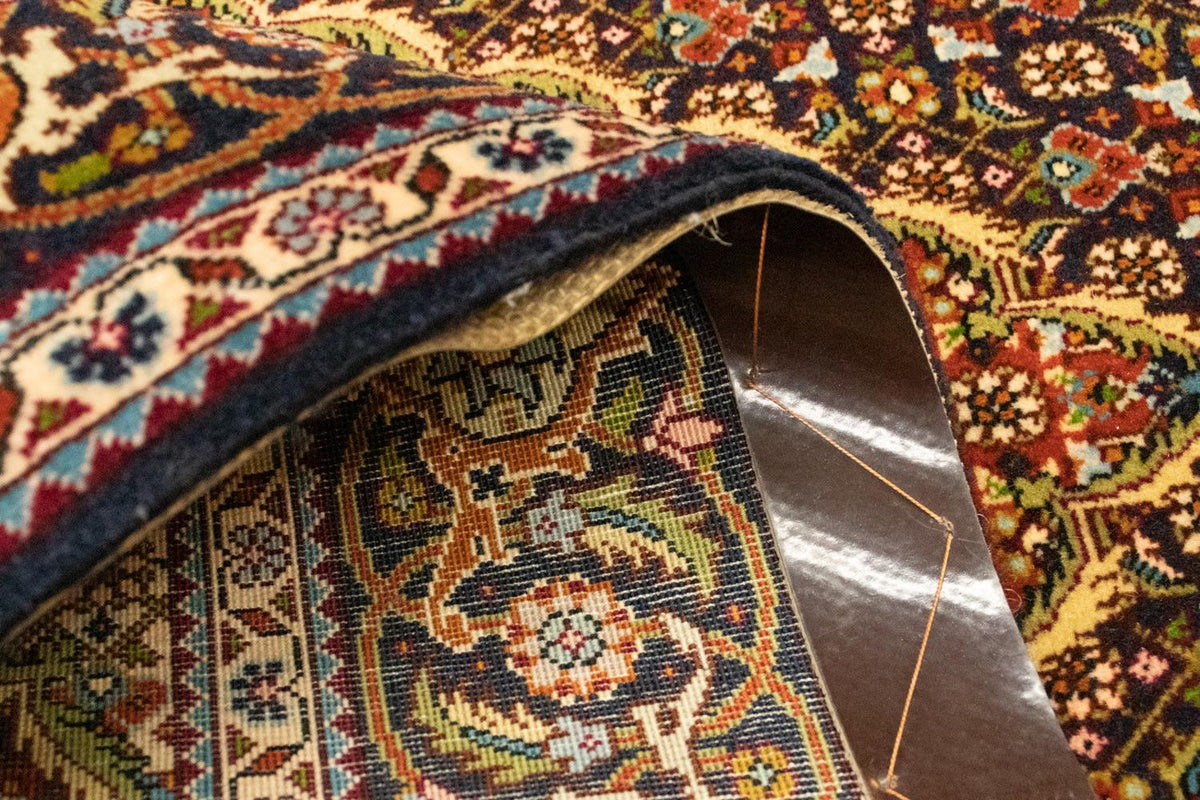 Tapis persan - Tabriz - 152 x 100 cm - rouge foncé