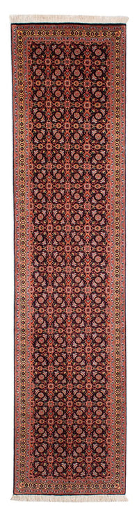 Tapis de couloir Tapis persan - Tabriz - 295 x 70 cm - marron