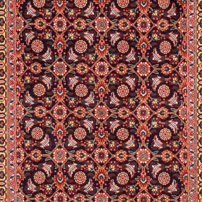 Tapis de couloir Tapis persan - Tabriz - 302 x 80 cm - marron