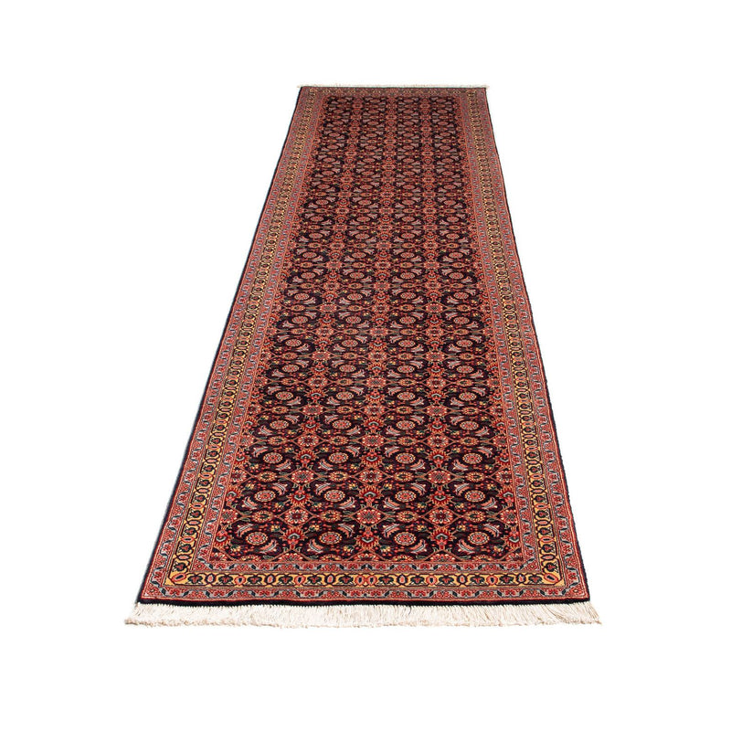 Tapis de couloir Tapis persan - Tabriz - 302 x 80 cm - marron
