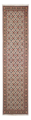 Tapis de couloir Tapis persan - Tabriz - 300 x 76 cm - beige