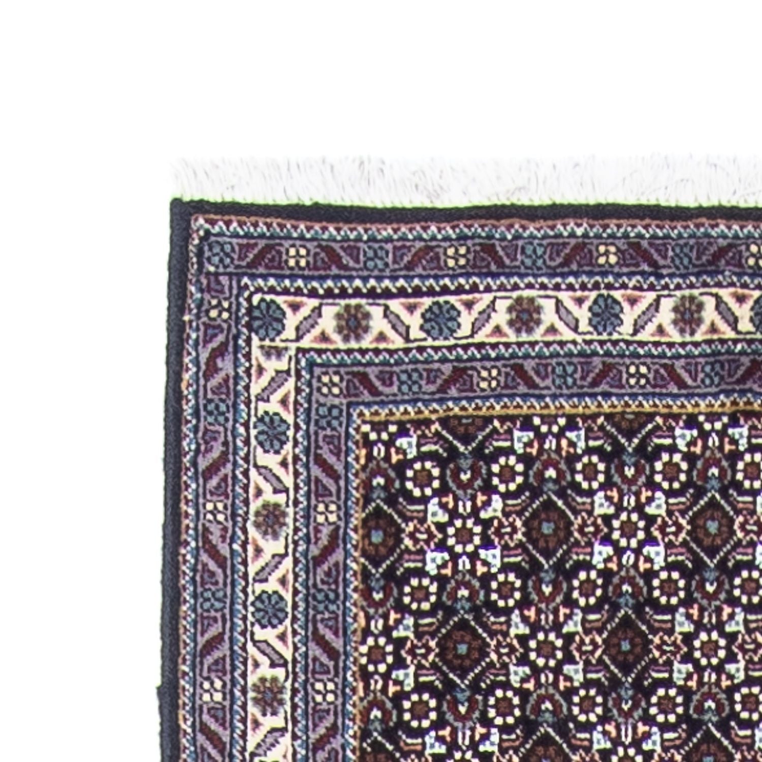 Tapis de couloir Tapis persan - Tabriz - 348 x 70 cm - gris