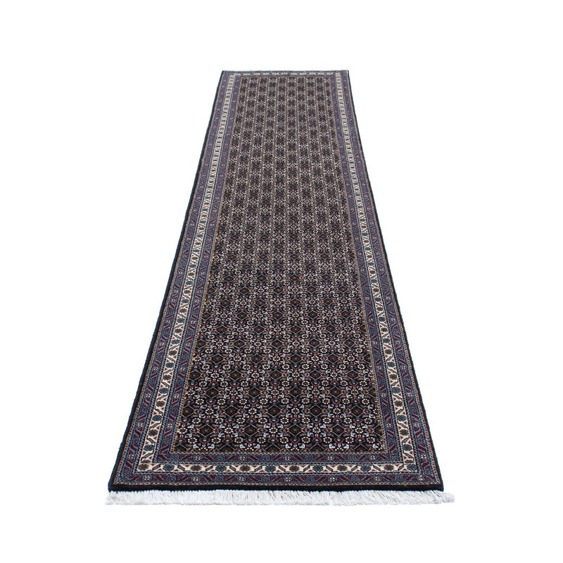 Tapis de couloir Tapis persan - Tabriz - 348 x 70 cm - gris