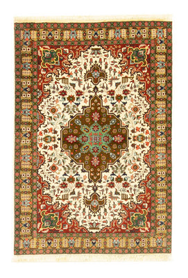 Tapis persan - Tabriz - Royal - 150 x 104 cm - beige