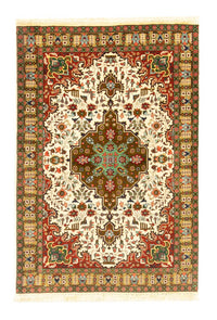Tapis persan - Tabriz - Royal - 150 x 104 cm - beige