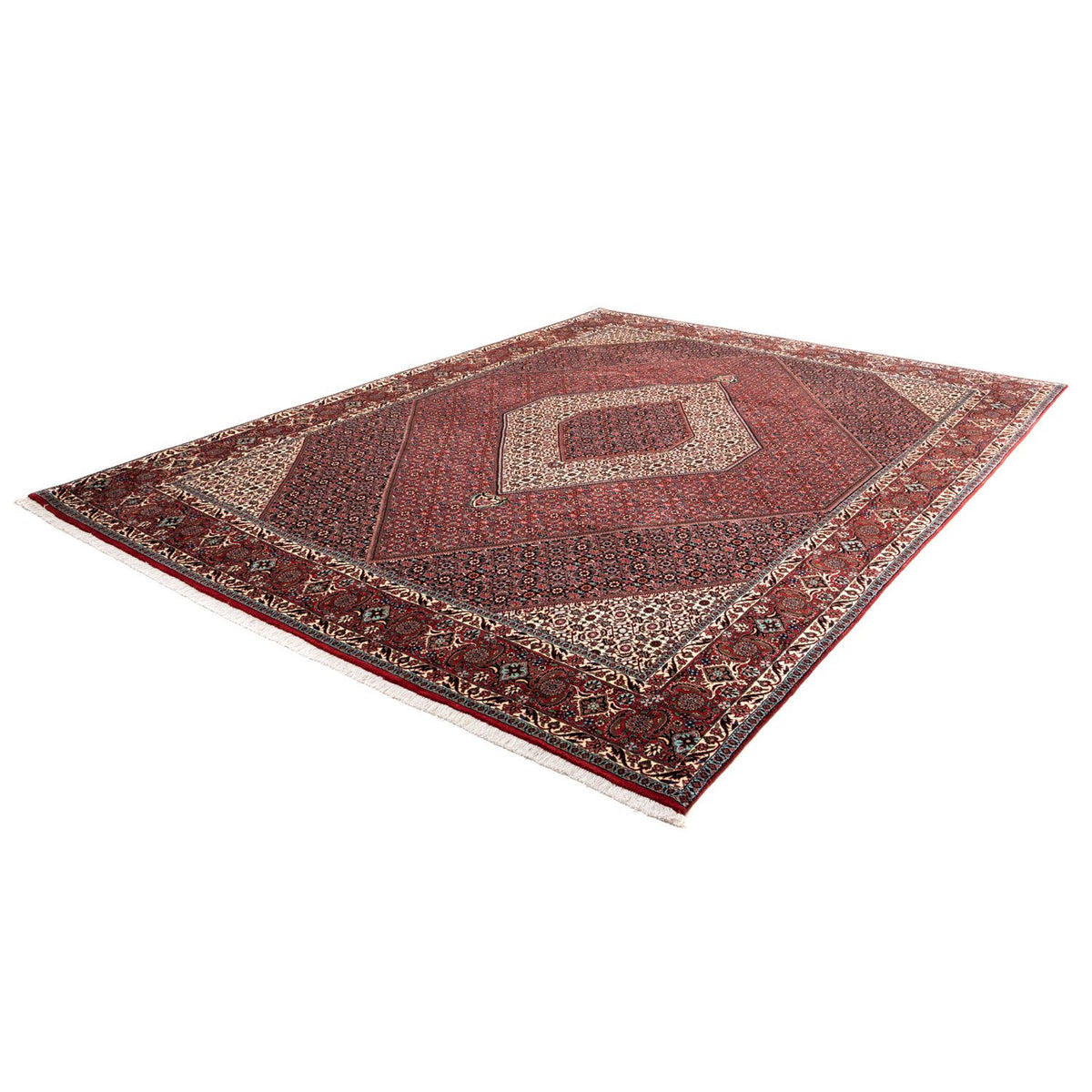 Tapis persan - Bidjar - 338 x 249 cm - rouge