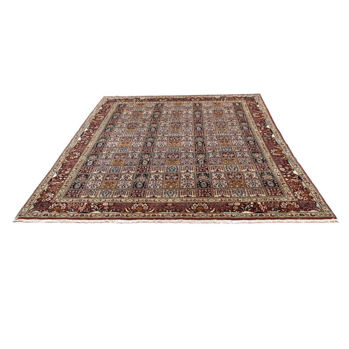 Tapis persan - Classique - 328 x 242 cm - rouge foncé