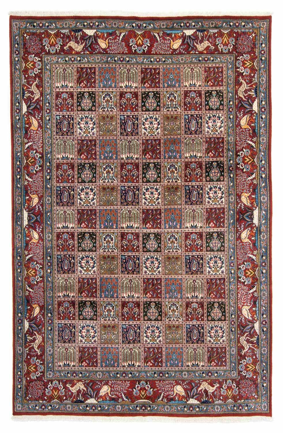Tapis persan - Classique - 295 x 195 cm - rouge foncé