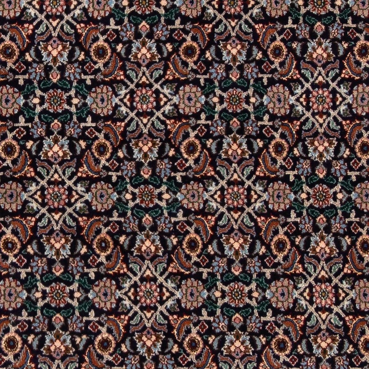 Tapis persan - Classique - 197 x 148 cm - bleu foncé