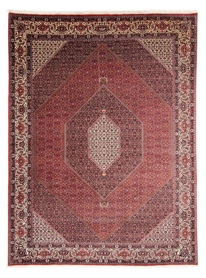 Tapis persan - Bidjar - 360 x 250 cm - rouge clair