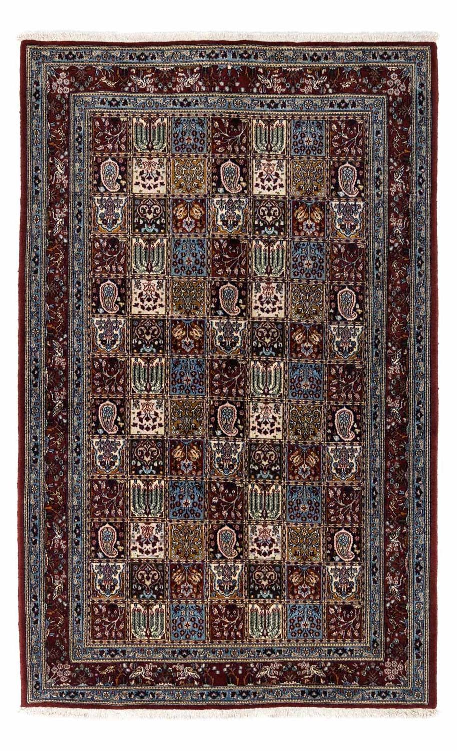 Tapis persan - Classique - 262 x 158 cm - rouge foncé