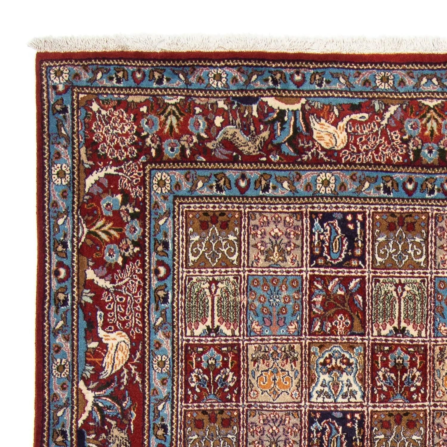 Tapis persan - Classique - 295 x 202 cm - rouge foncé