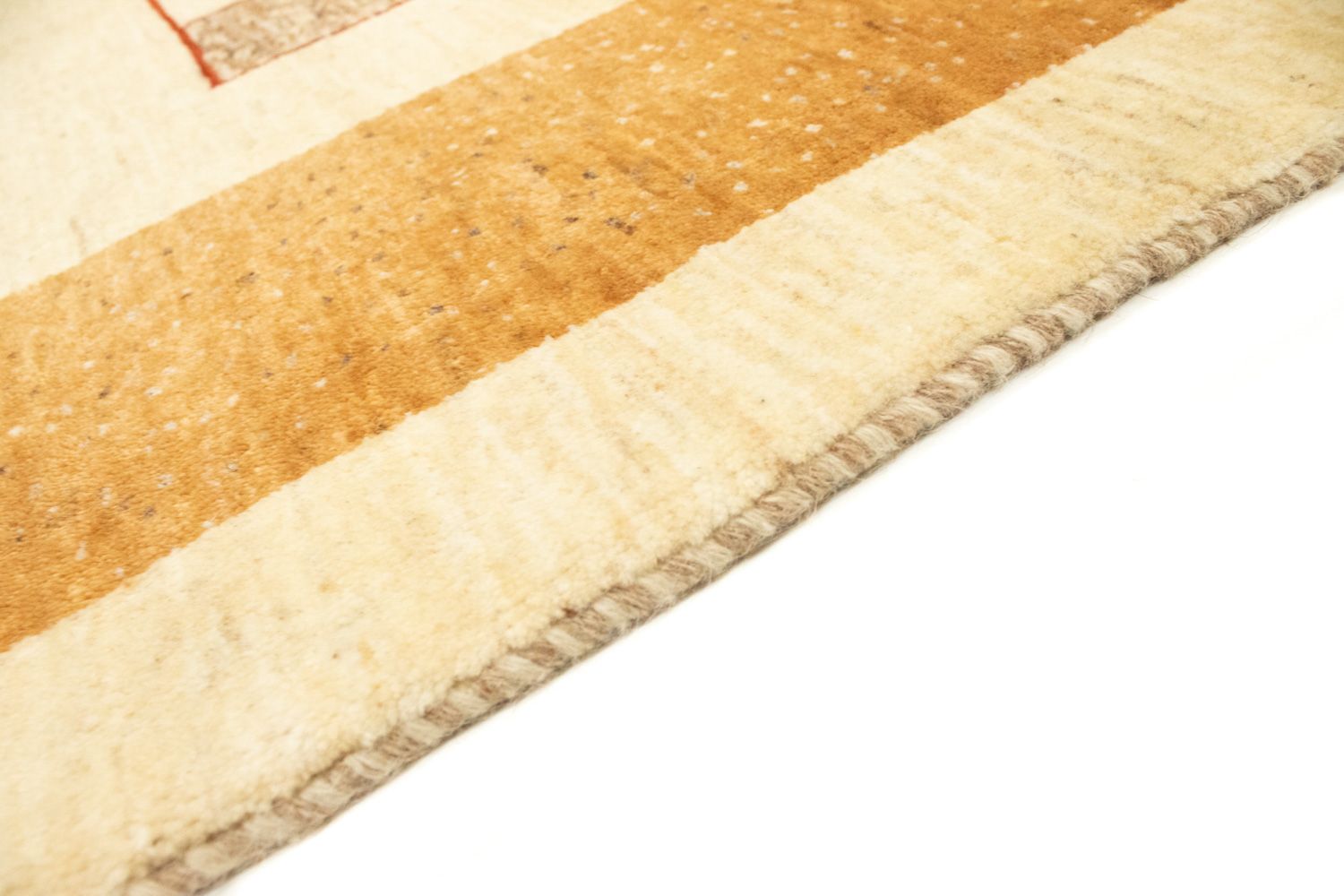 Tapis Gabbeh - Loribaft Persan - 236 x 167 cm - beige