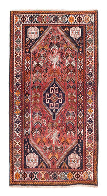 Tapis de couloir Tapis persan - Nomadic - 190 x 98 cm - marron
