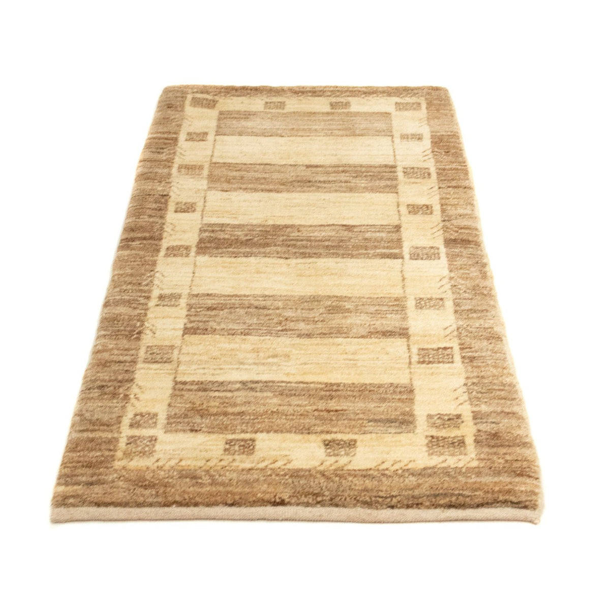 Tapis Gabbeh - Persan - 137 x 72 cm - beige