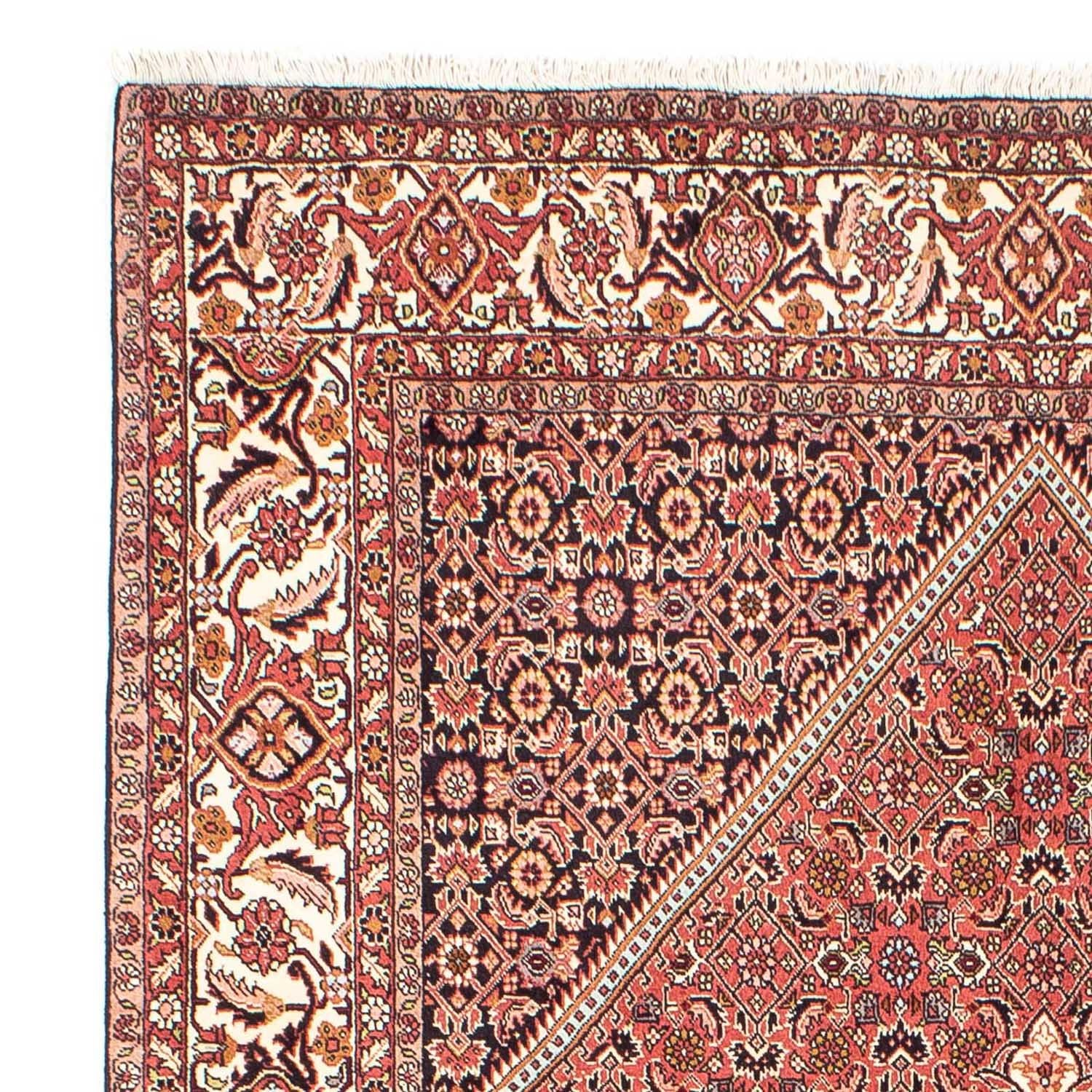 Tapis persan - Bidjar - 258 x 174 cm - rouge clair