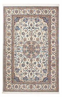 Tapis persan - Nain - Premium - 201 x 123 cm - beige