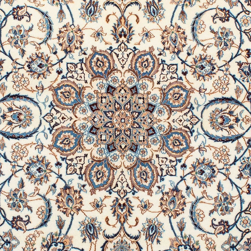 Tapis persan - Nain - Premium - 201 x 123 cm - beige