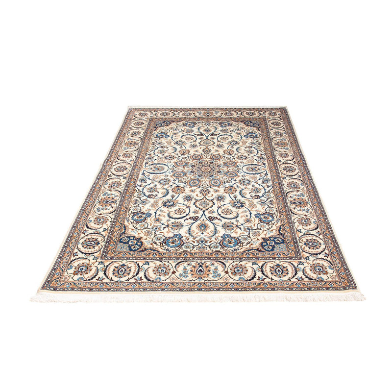 Tapis persan - Nain - Premium - 201 x 123 cm - beige