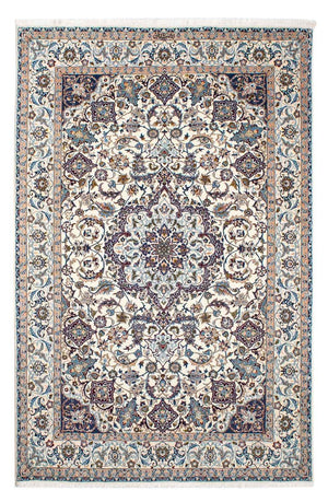 Tapis persan - Nain - Premium - 190 x 128 cm - beige