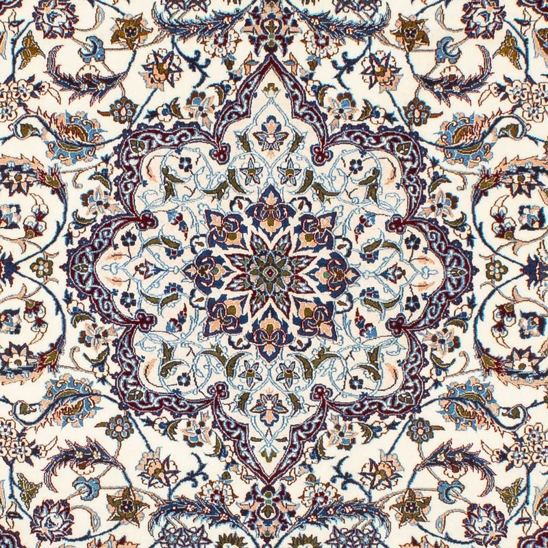 Tapis persan - Nain - Premium - 190 x 128 cm - beige