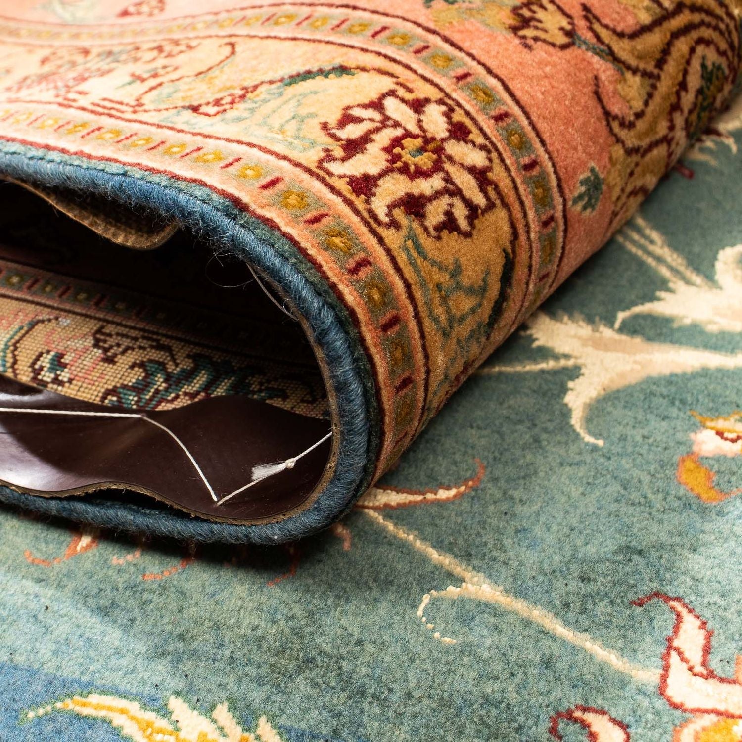 Tapis persan - Tabriz - Royal - 305 x 200 cm - vert clair