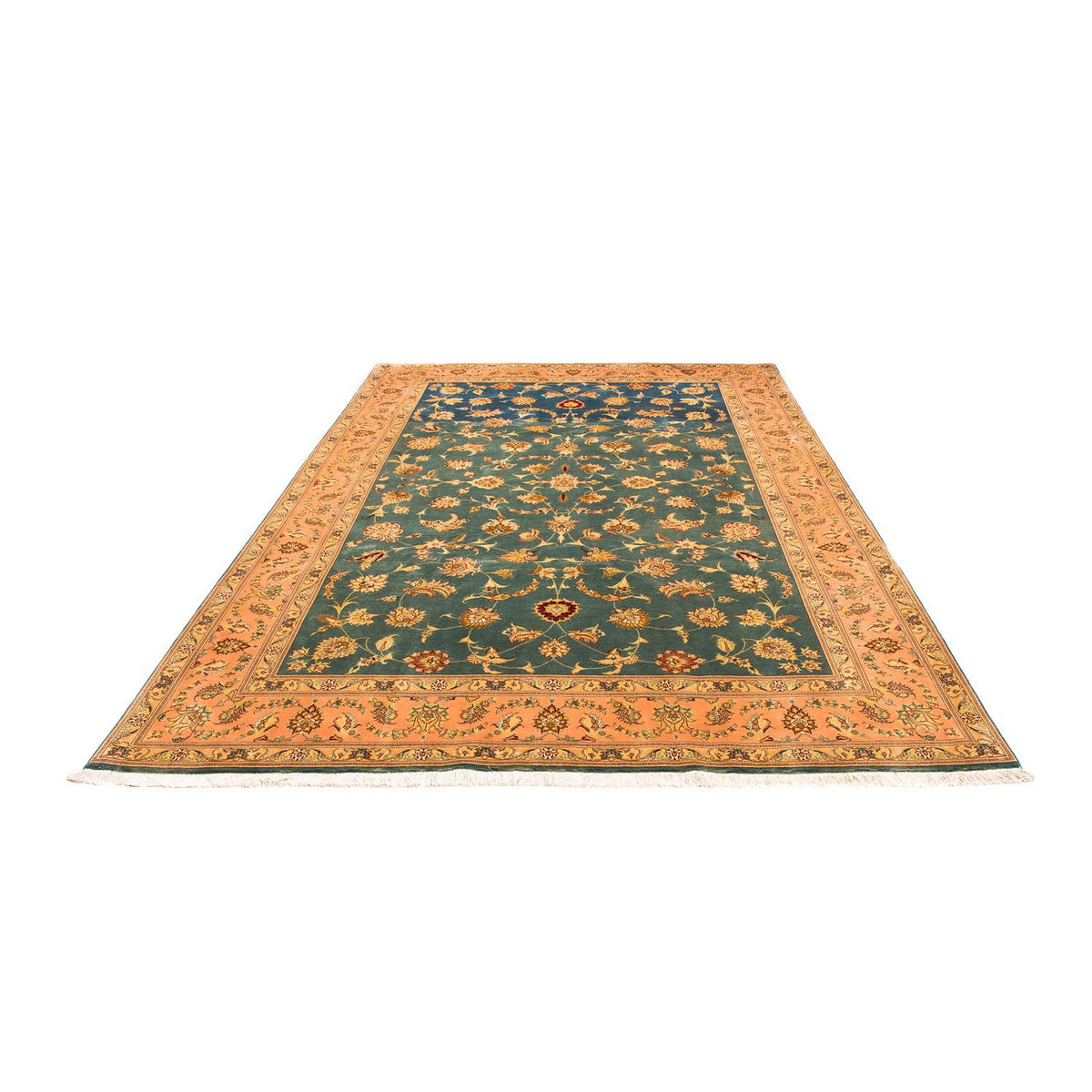 Tapis persan - Tabriz - Royal - 305 x 200 cm - vert clair