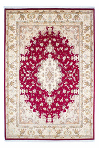 Tapis persan - Tabriz - Royal - 247 x 171 cm - rouge